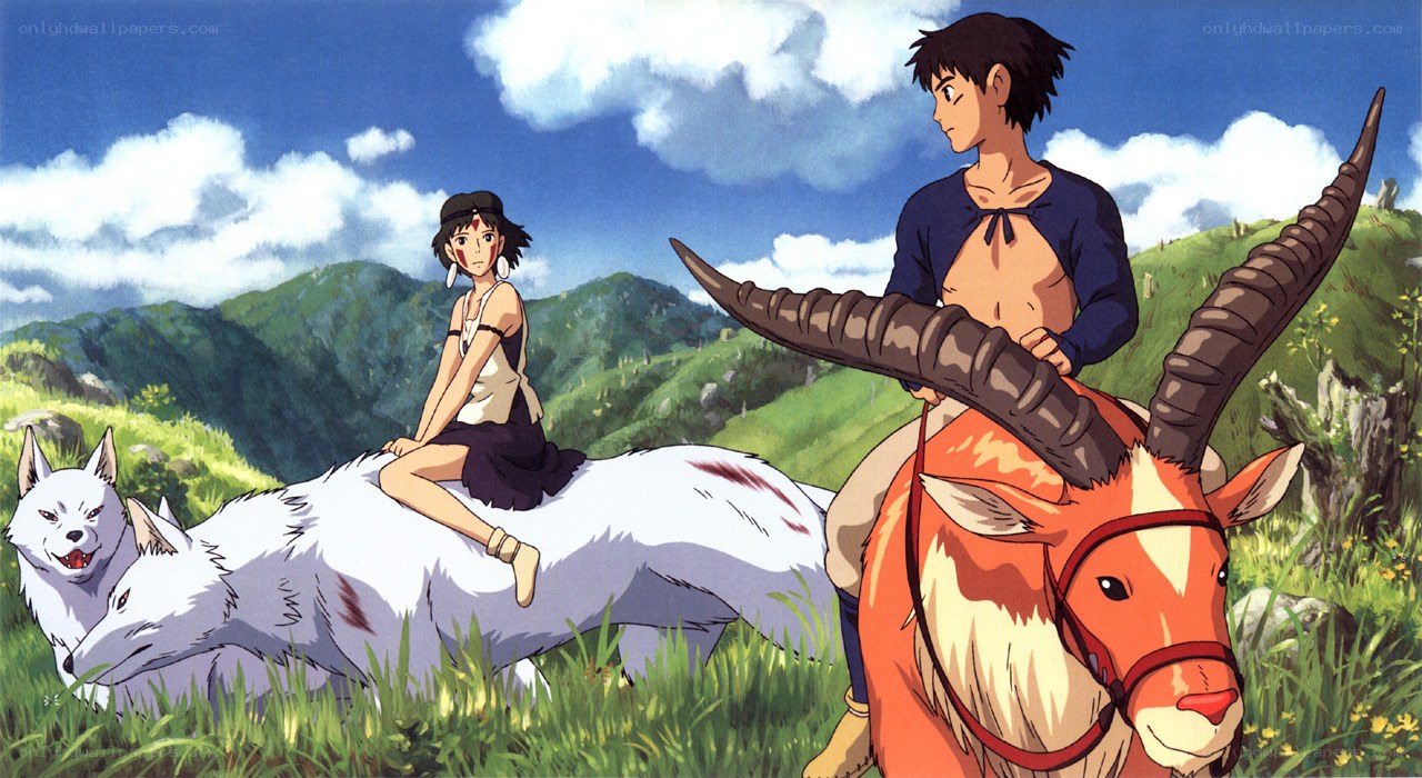 Princess Mononoke and Ashitaka