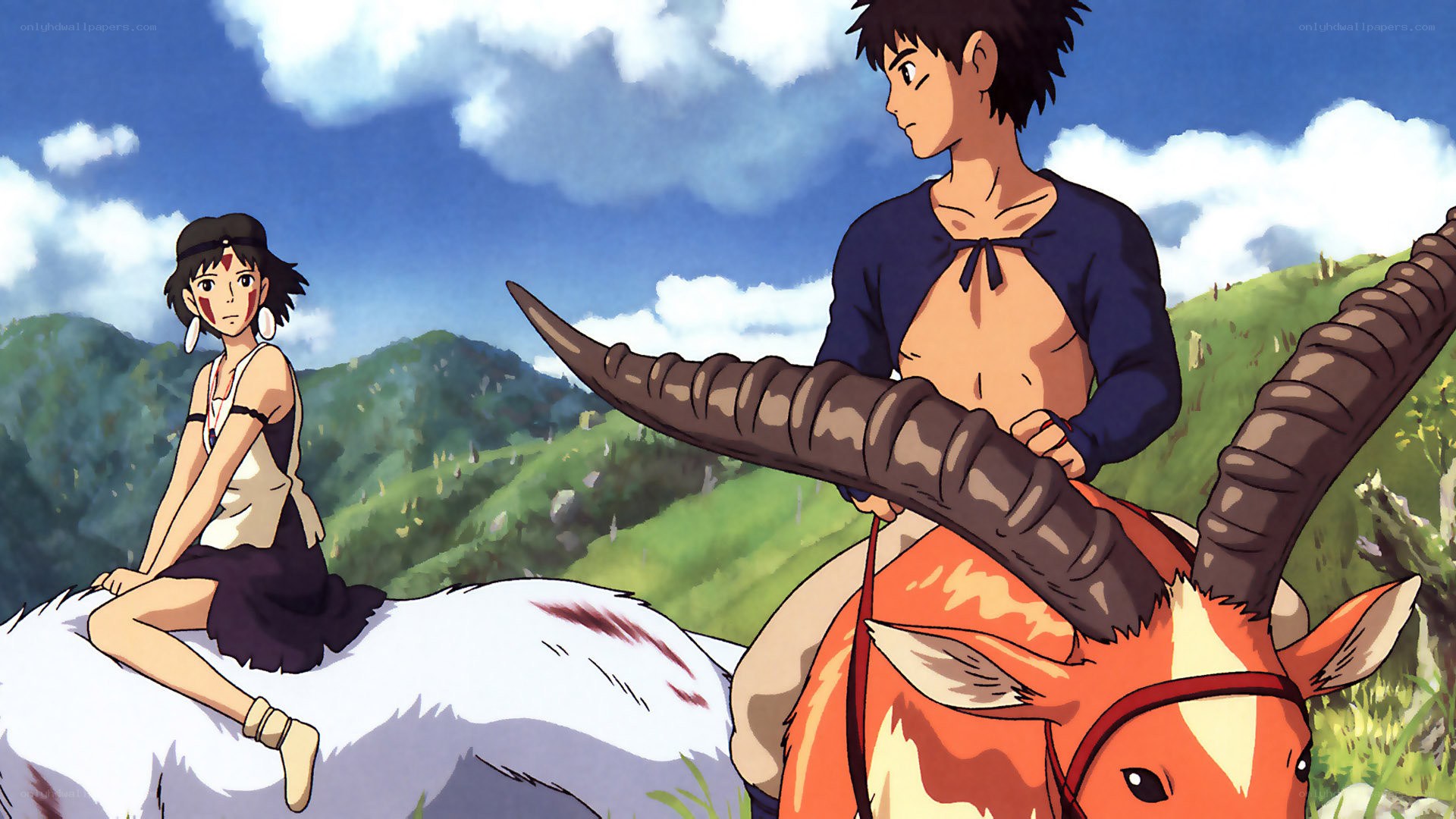 Princess Mononoke and San