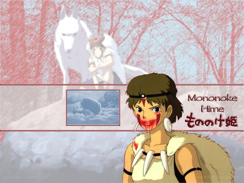 Princess Mononoke character art
