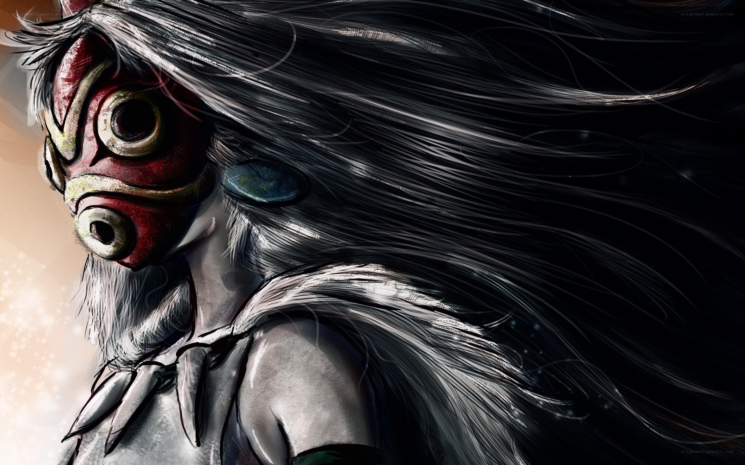 Princess Mononoke character art