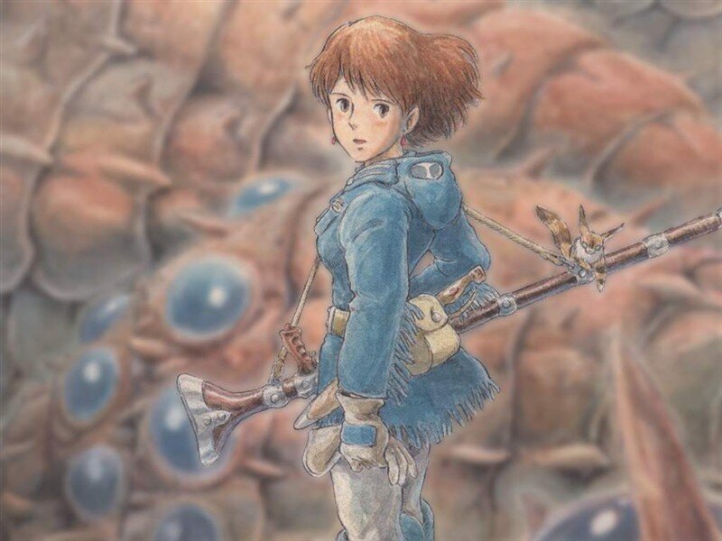 Princess Mononoke character art