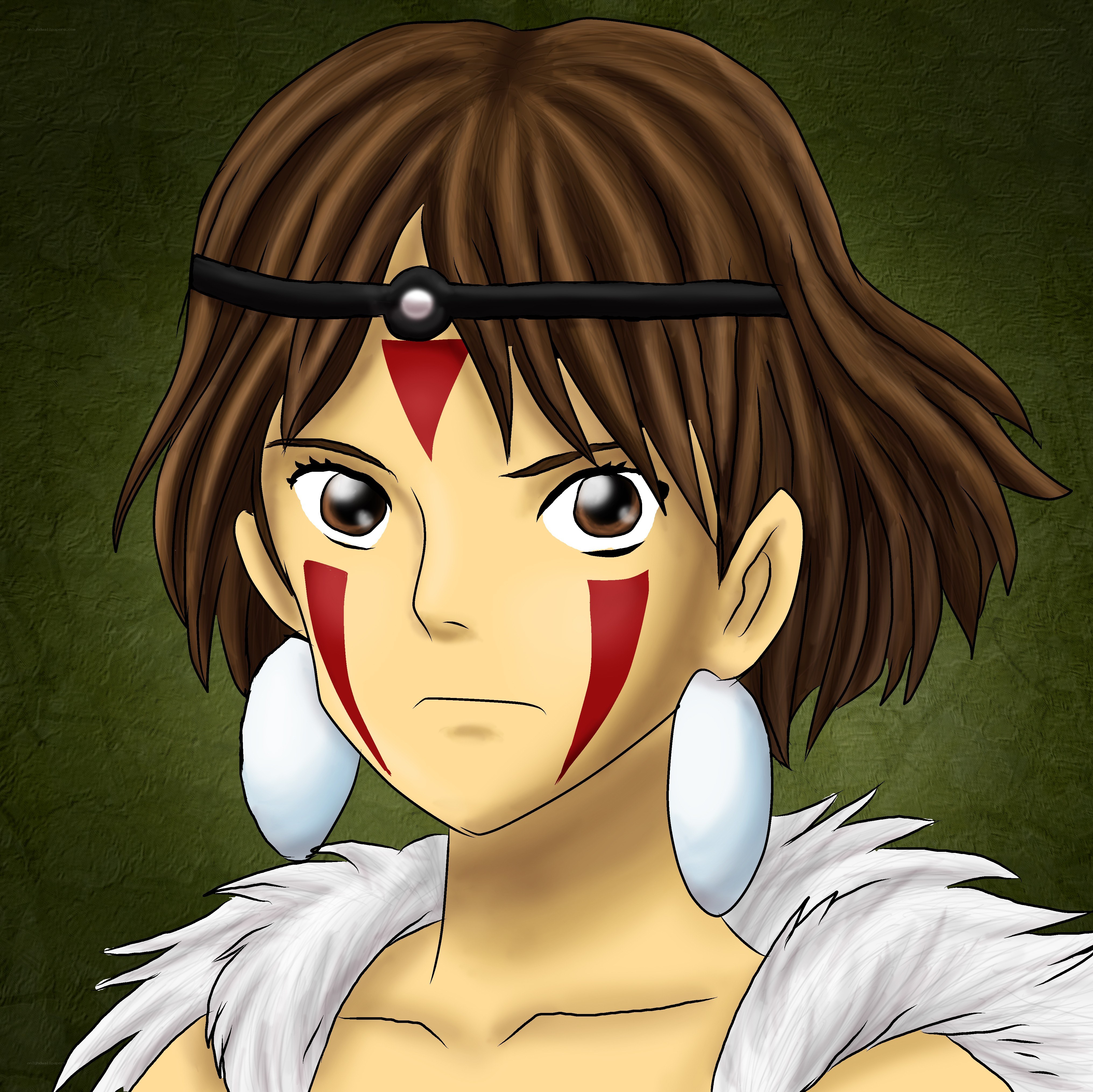 Princess Mononoke character portrait
