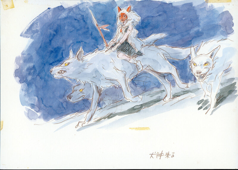 Princess Mononoke concept art