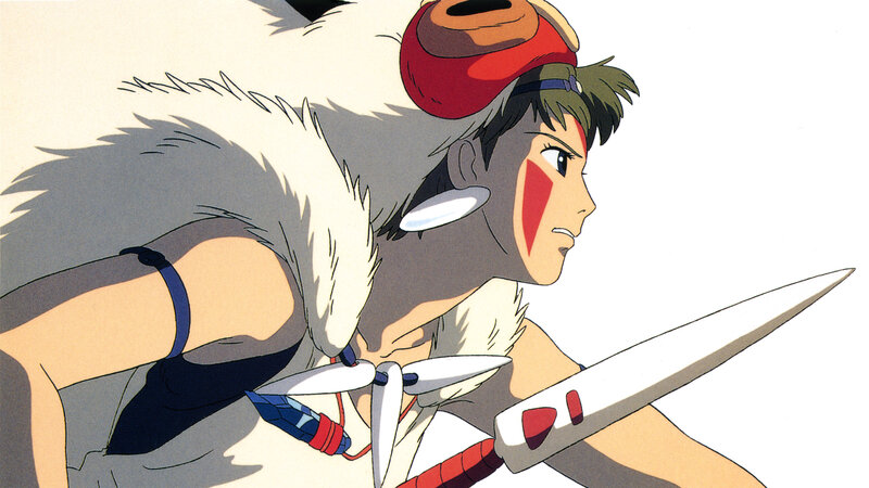Princess Mononoke in action