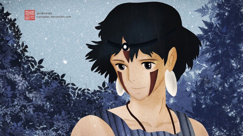 Princess Mononoke portrait