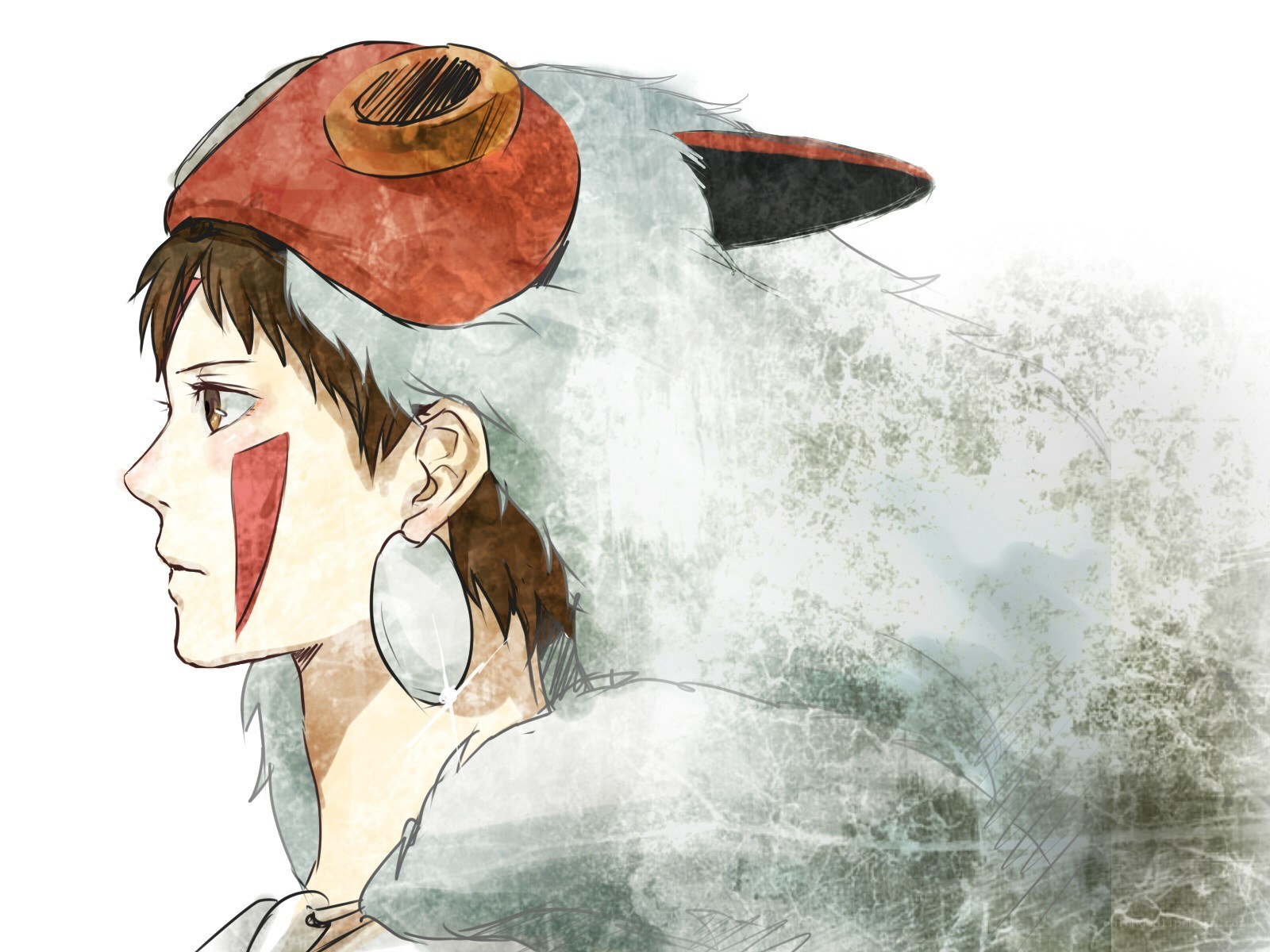 Princess Mononoke profile art