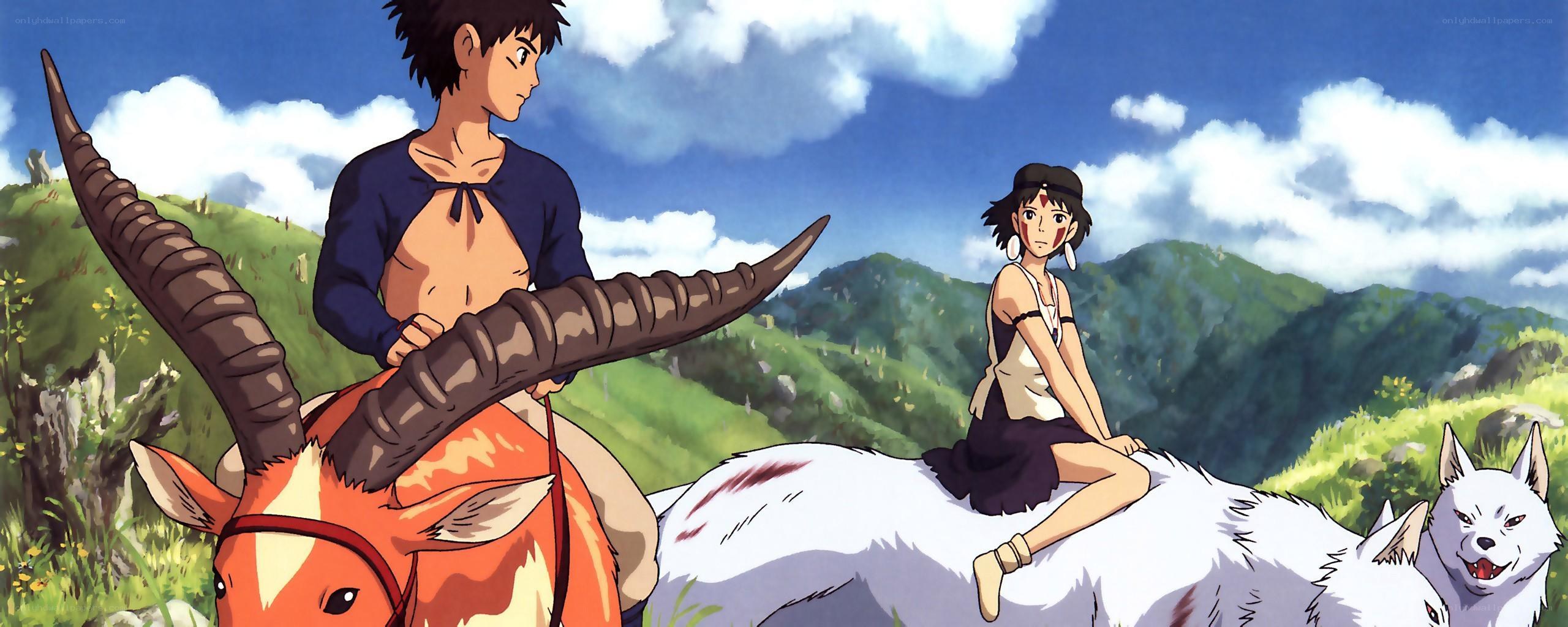 Princess Mononoke scene