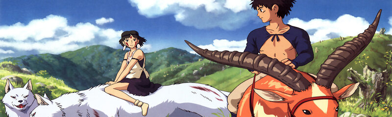 Princess Mononoke scene