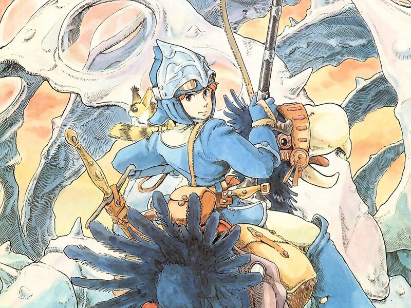 Princess on a flying creature