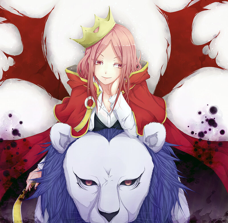 princess on a lion