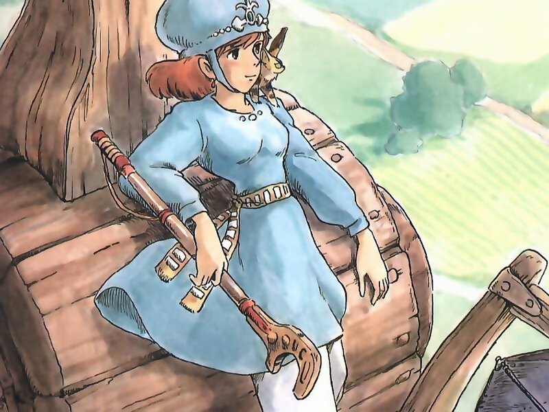 Princess on a wooden structure