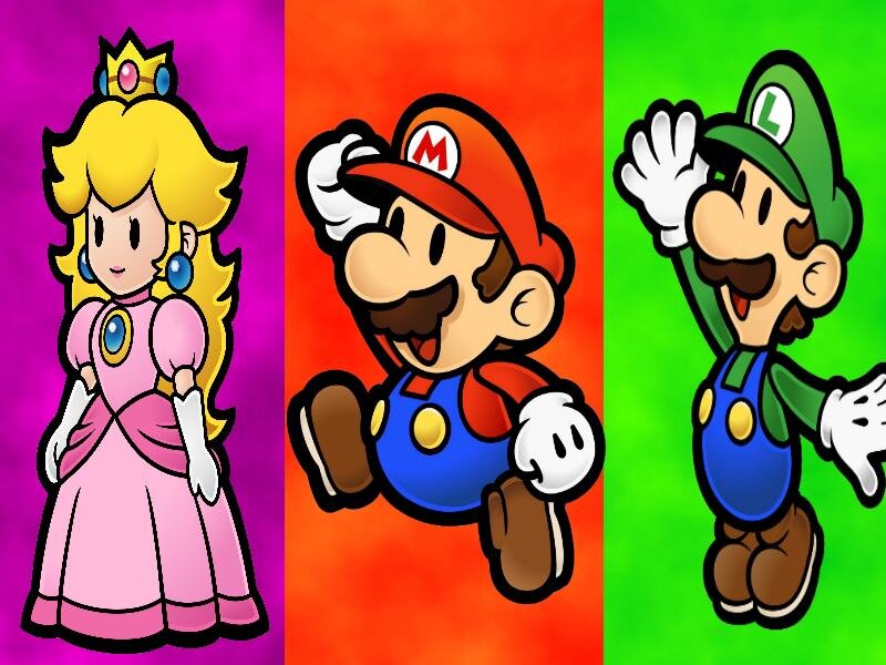 Princess Peach and Mario