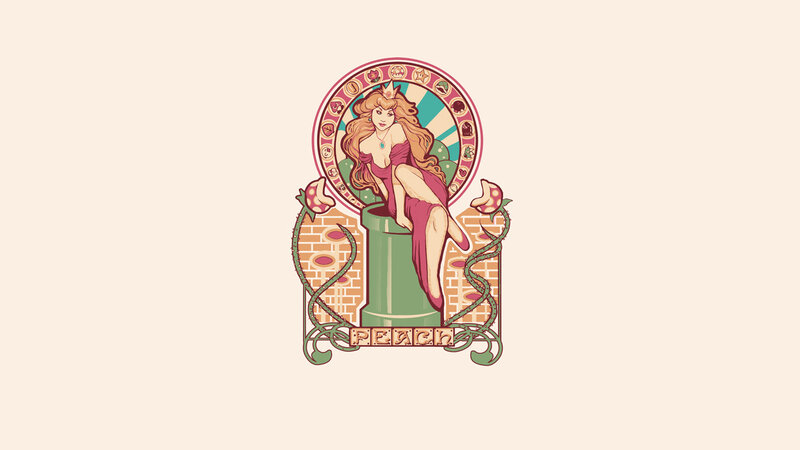 Princess Peach Artwork