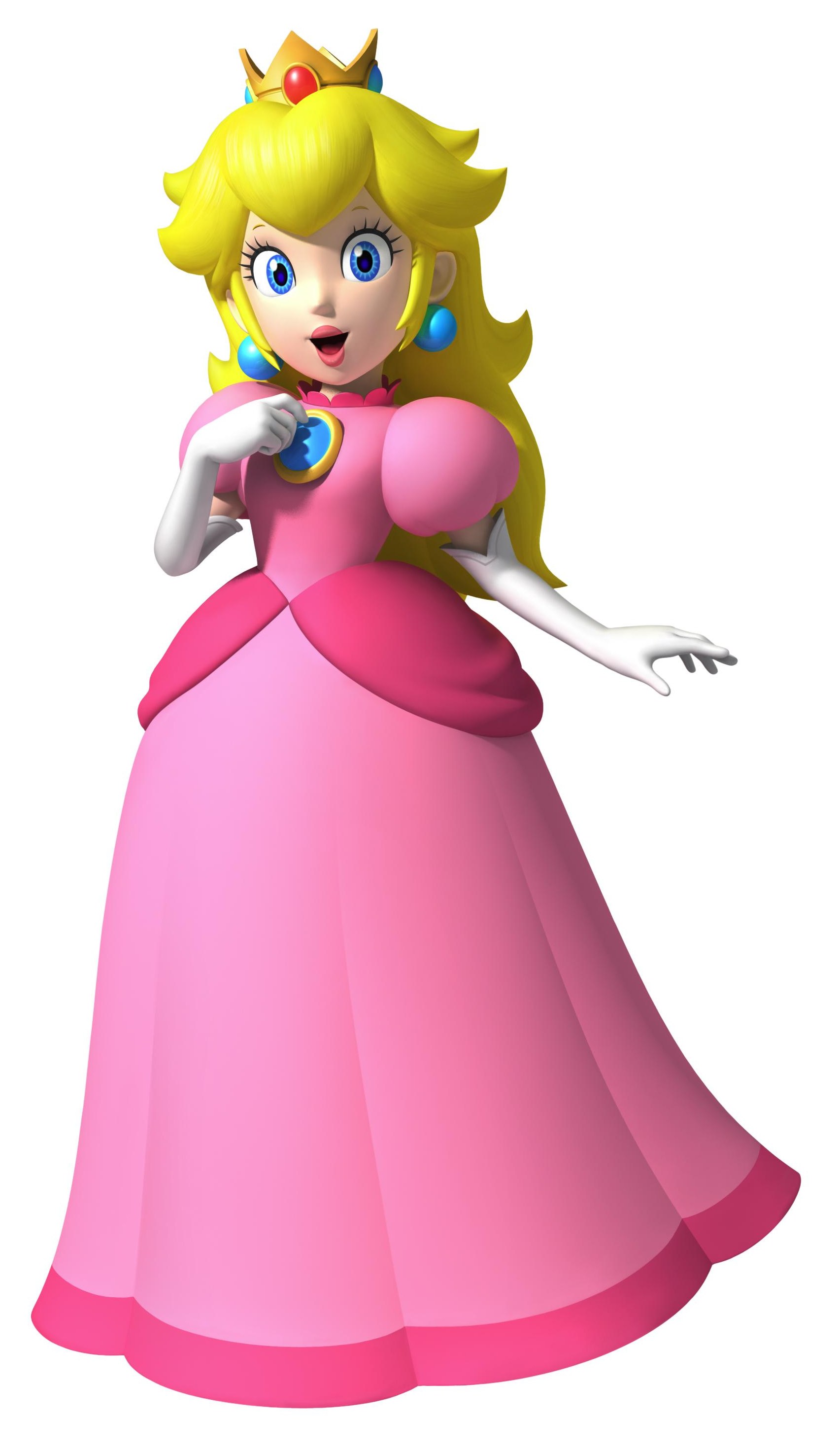 Princess Peach character art