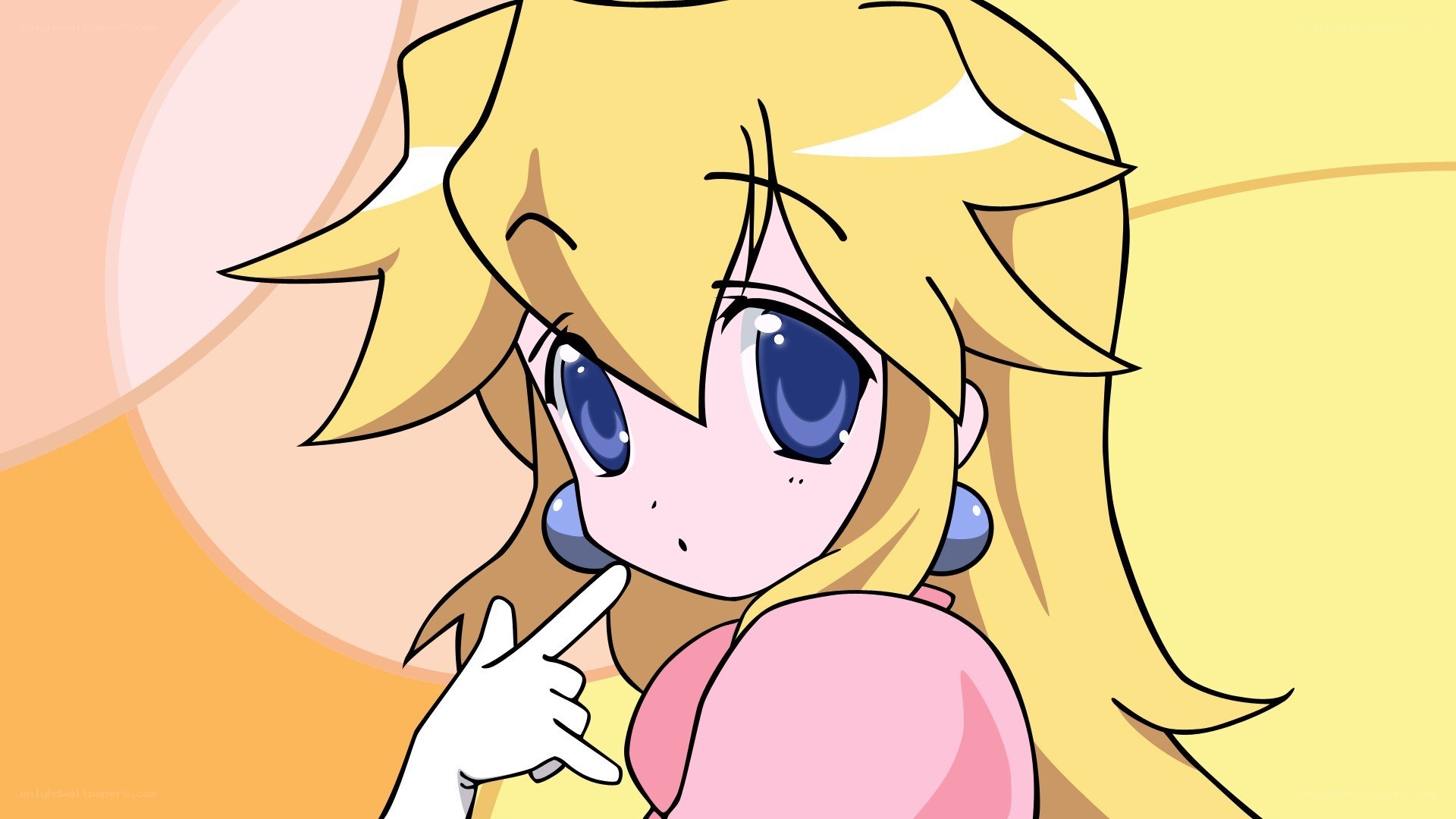Princess Peach character art