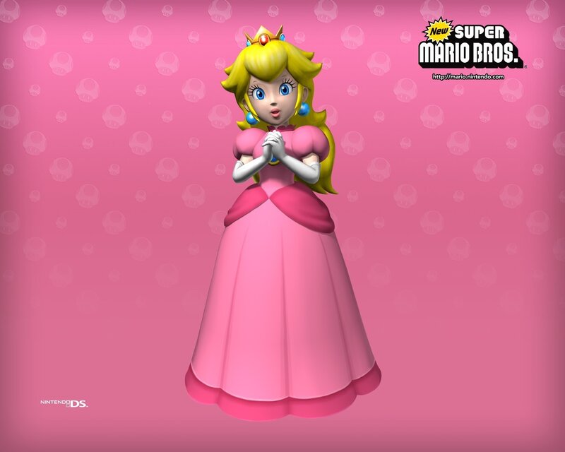 Princess Peach Character — Pink, Calm