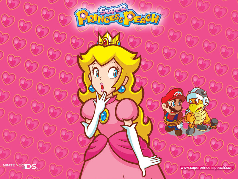 Princess Peach Character — Pink, Playful, Digital Art
