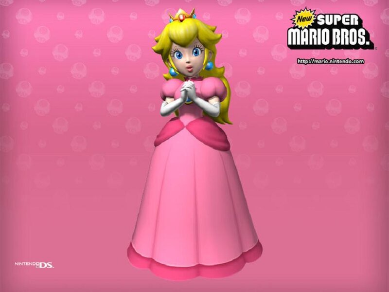 Princess Peach from New Super Mario Bros.