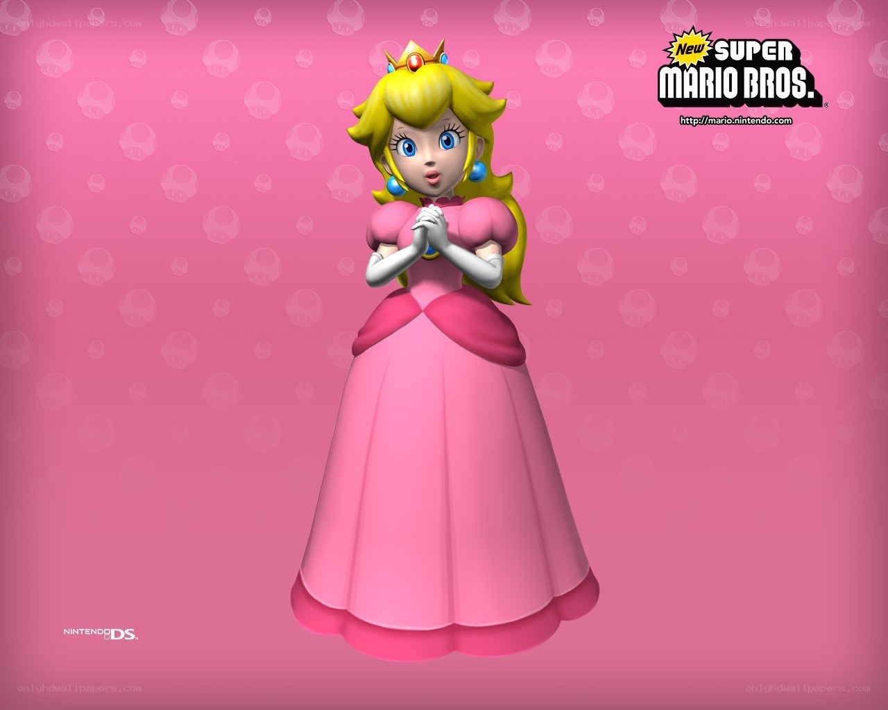 Princess Peach from New Super Mario Bros.