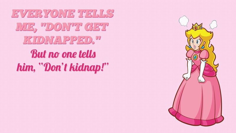 Princess Peach quote image