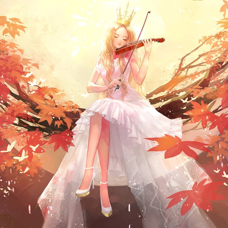 Princess Playing Violin
