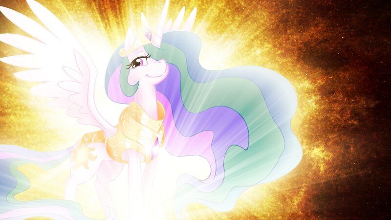 Princess Pony with Wings — Gold
