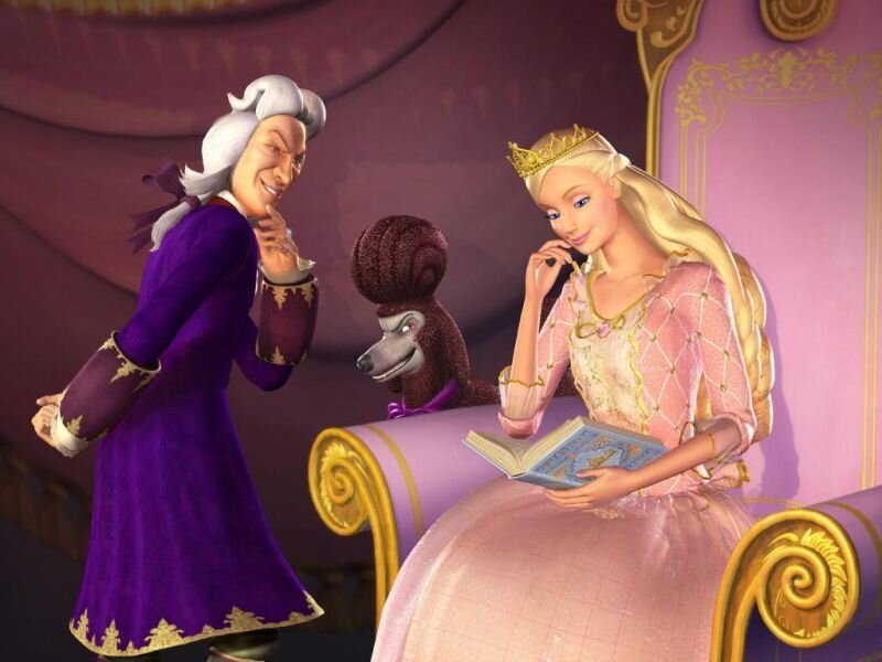 Princess Reading Book