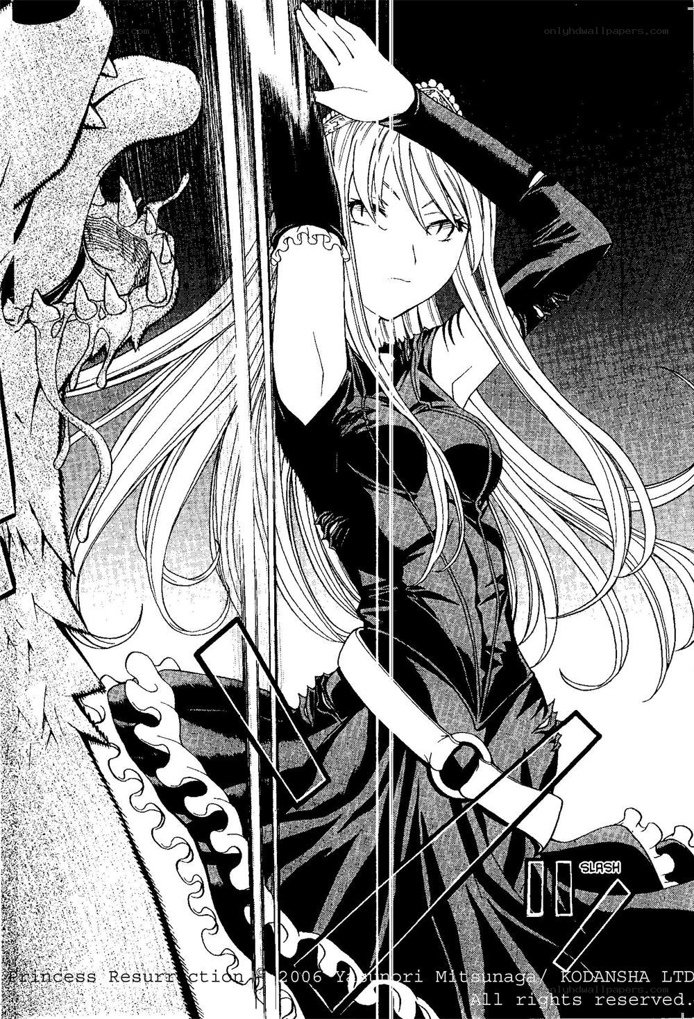 Princess Resurrection manga panel
