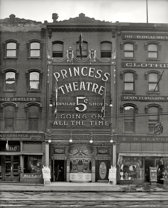 Princess Theatre storefront