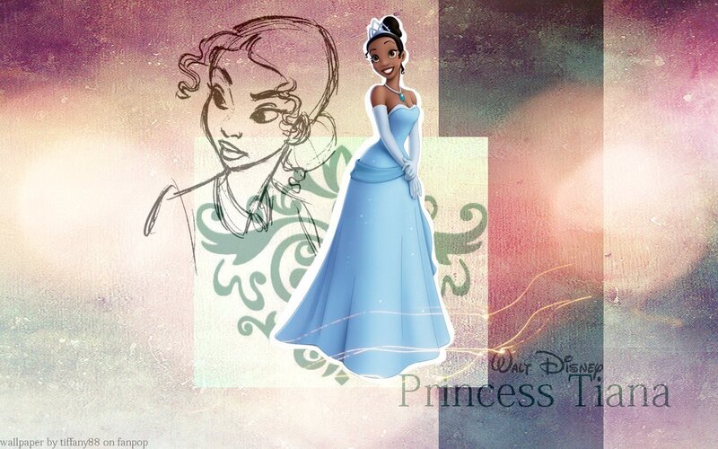 Princess Tiana in Blue Gown