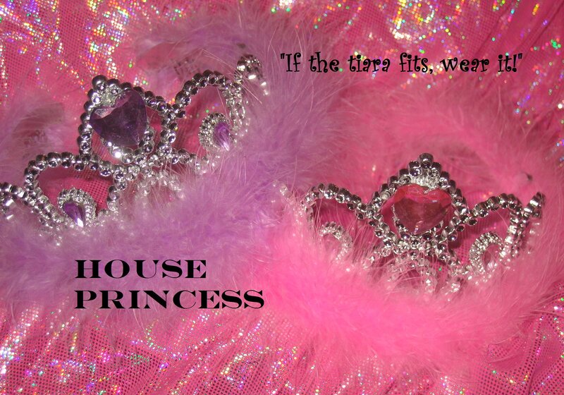 princess tiaras on feathers