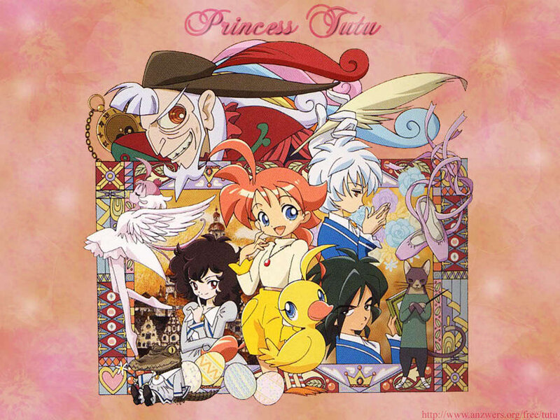 Princess Tutu anime collage
