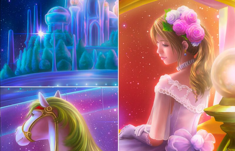 Princess with Flower Crown