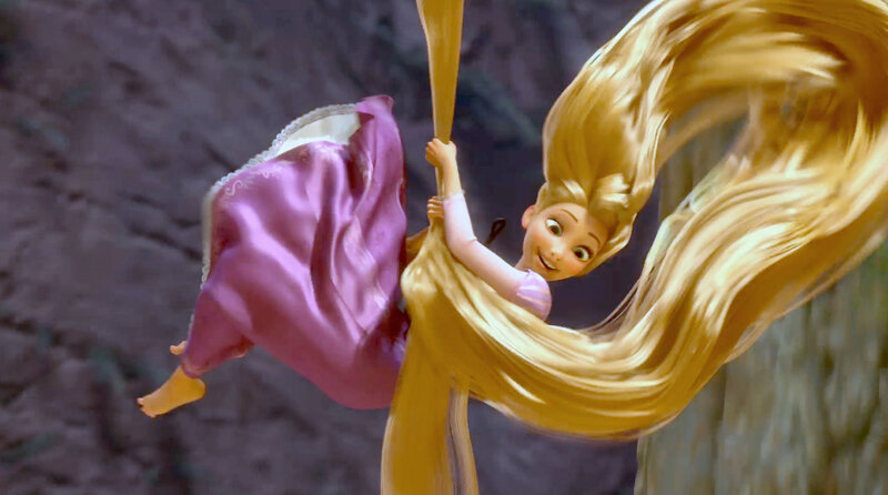 Princess with Long Hair — Blonde