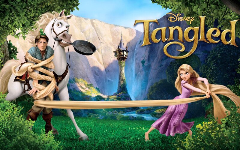 Princess with Long Hair — Green, Adventurous