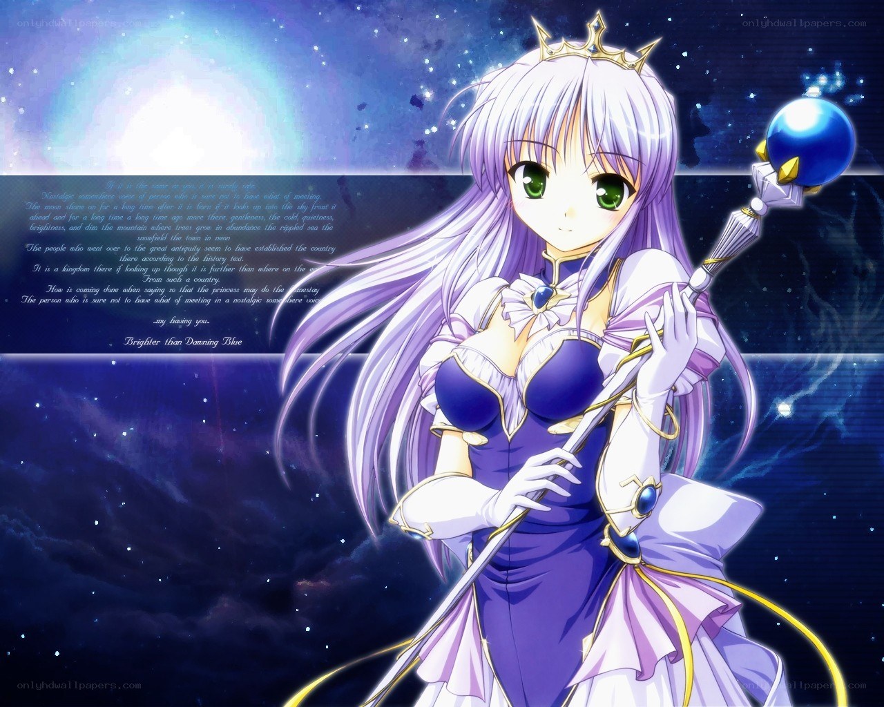 princess with staff and crown