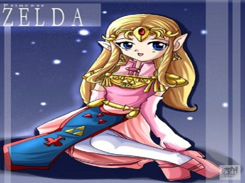 Princess Zelda chibi art