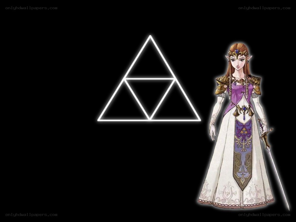 Princess Zelda with Triforce
