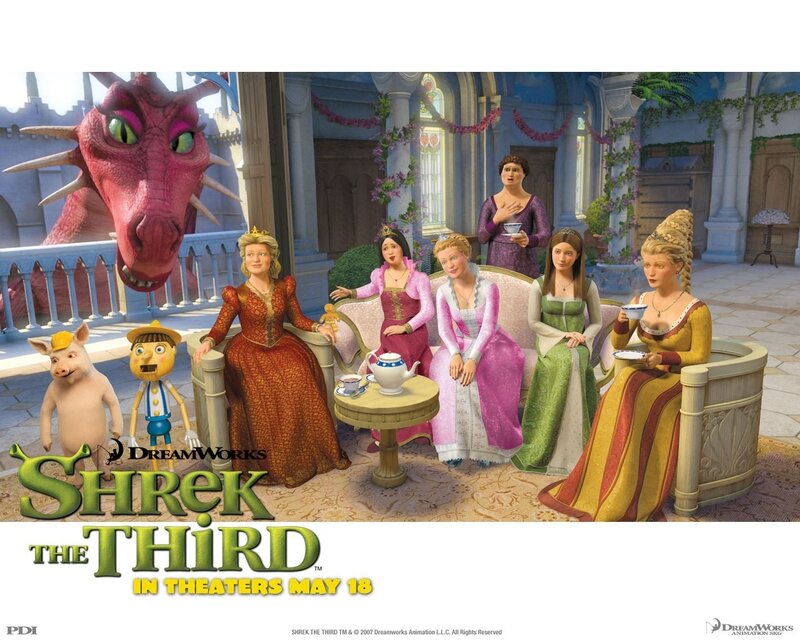 Princesses Having Tea