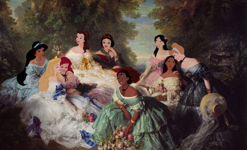 Princesses in a Garden