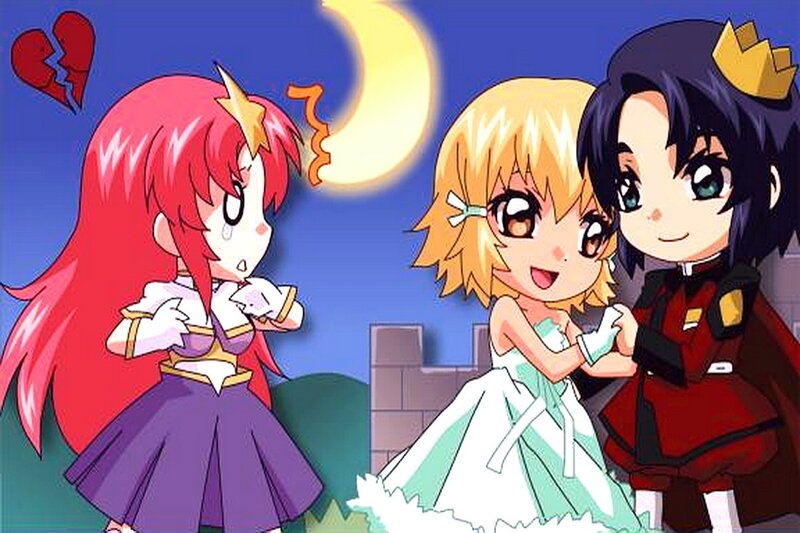 Princesses in a love triangle