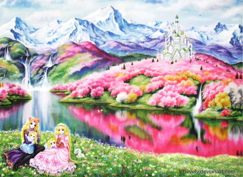 Princesses in a Meadow