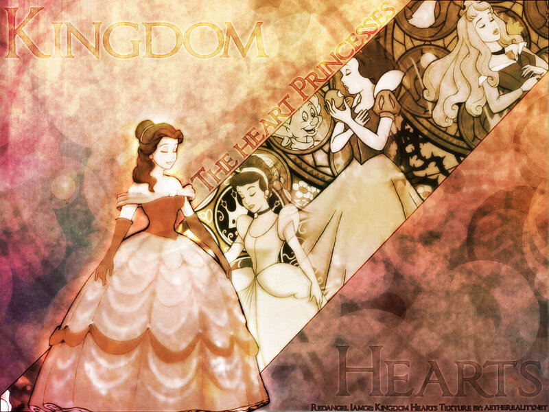 Princesses in Ball Gowns — Gold