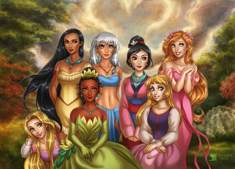 Princesses in Forest
