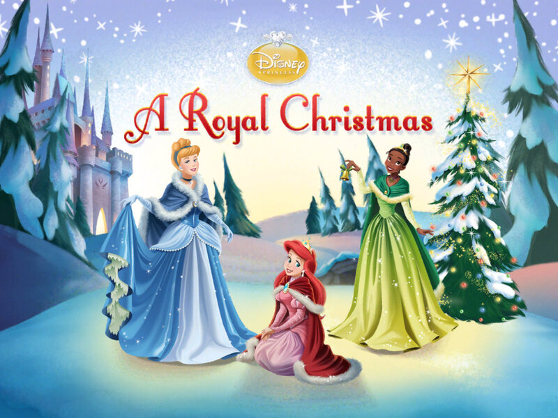 Princesses in Winter Scene