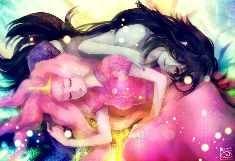 Princesses sleeping peacefully