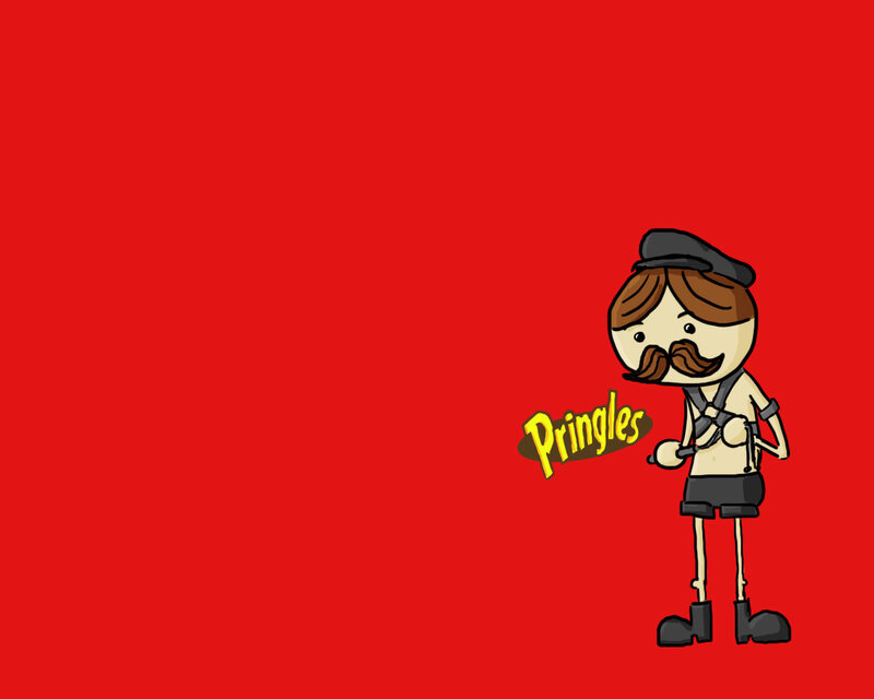 Pringles mascot cartoon