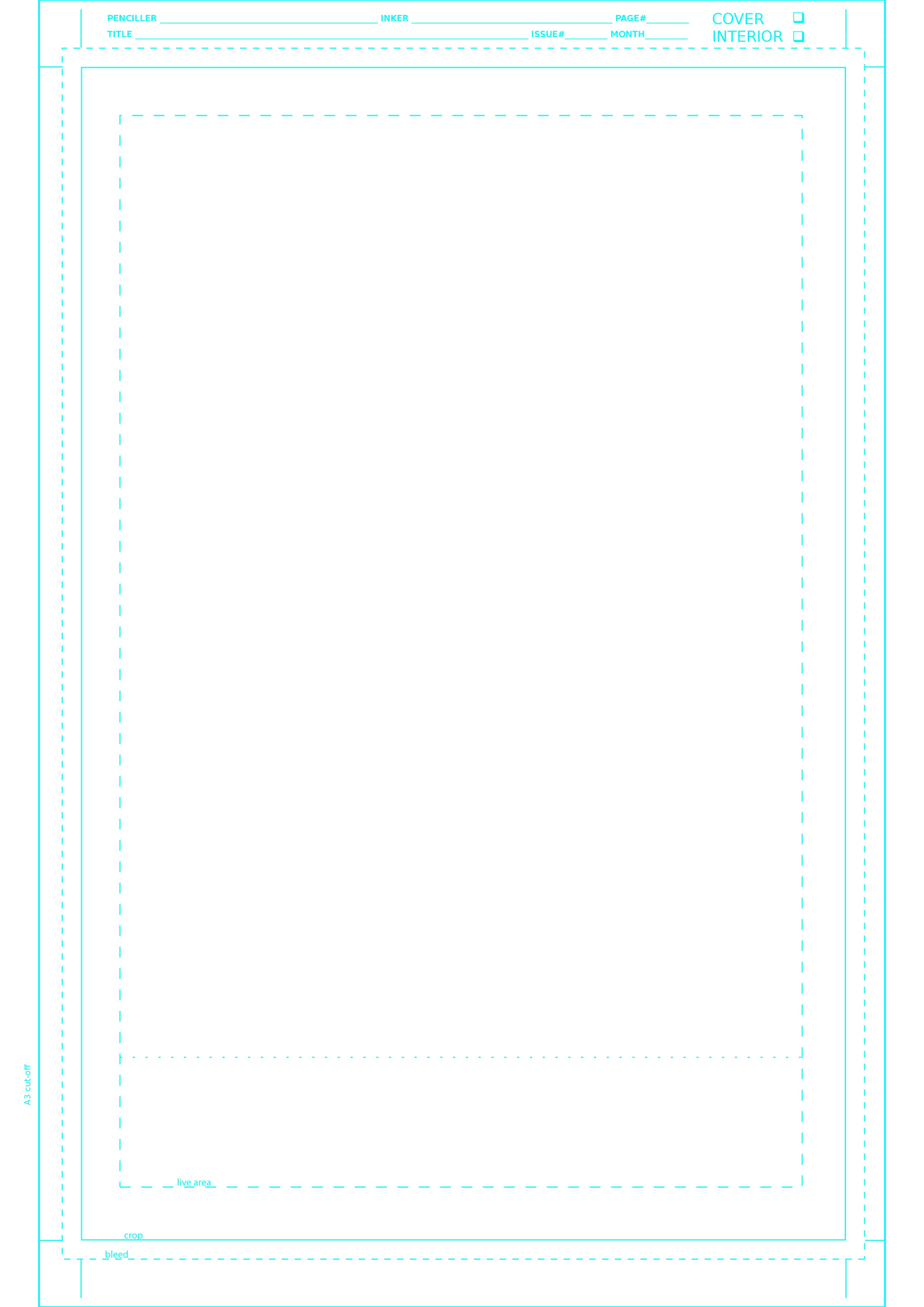 print layout template