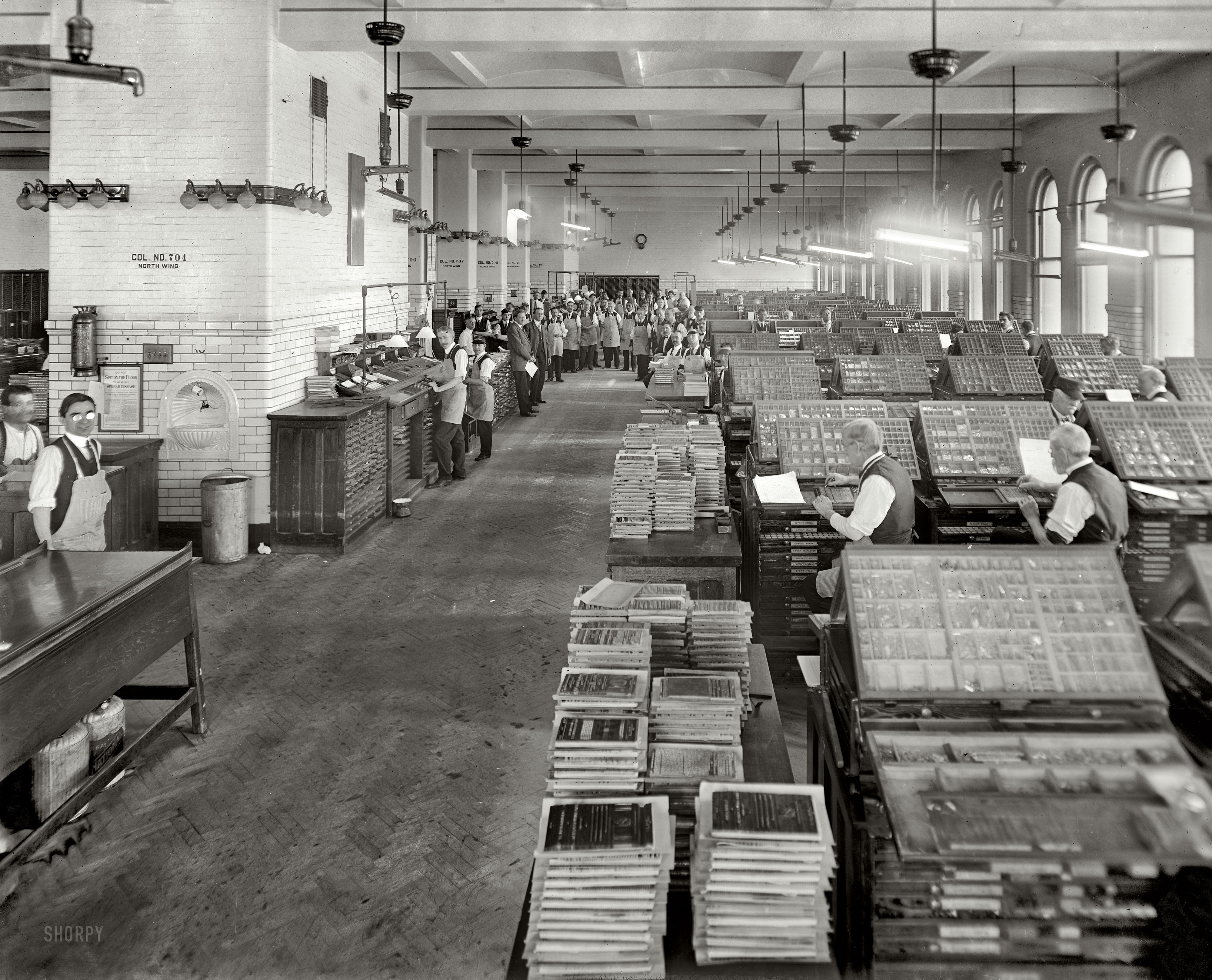 Printing press workshop