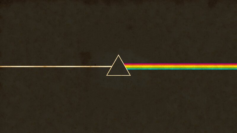 Prism and Rainbow Light — Black
